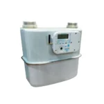 Счётчик газа объемный диафрагменный «Пульсар» СМАРТ-К G25Т, GSM, слева направо, с антенной, с клапаном, с термокоррекцией